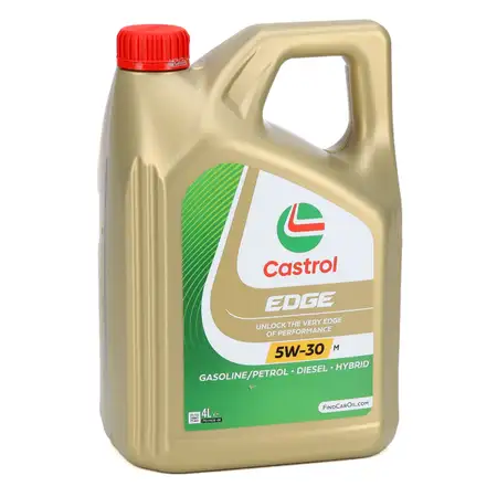 4L 4 Liter CASTROL EDGE 5W-30 M Motor&ouml;l ACEA C3 API SN f&uuml;r BMW Longlife-04 MB 229.31/51/52