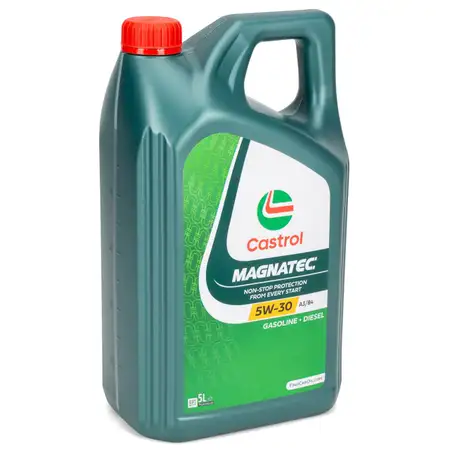 5L 5 Liter CASTROL MAGNATEC 5W-30 A3/B4 Motor&ouml;l f&uuml;r MB 226/229.5 RN0700/0710 VW 502/505.00