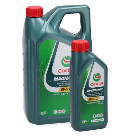 6L 6 Liter CASTROL MAGNATEC 5W-30 P Motor&ouml;l f&uuml;r PSA B71 2290/2297 STELLANTIS FPW9.55535/03