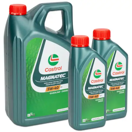 7L 7 Liter CASTROL MAGNATEC 5W-40 C3 Motor&ouml;l BMW Longlife-04 Fiat 9.55535-S2
