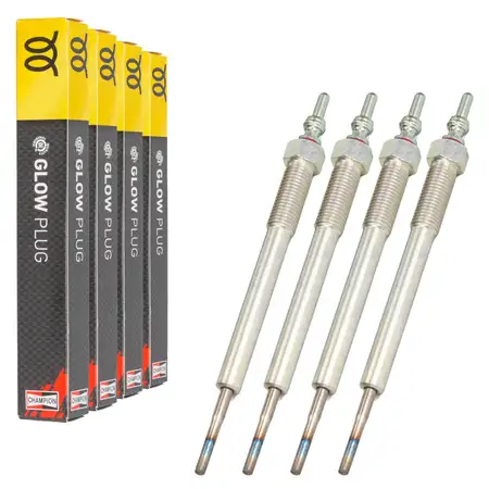 4x CHAMPION CH919 Gl&uuml;hkerze f&uuml;r HYUNDAI i30 PD i40 Tucson KIA CeeD Sportage 4 5 1.6 CRDi
