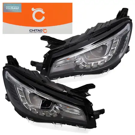2x CHITAO HB3 Halogen Headlights for MG HS (AS23) 1.5 EHS Hybrid