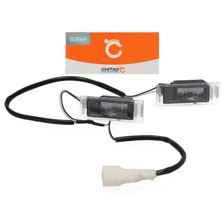 CHITAO CT1116230 Kennzeichenleuchte Nummernschildleuchte f&uuml;r MG ZS SUV AZS1 10415838