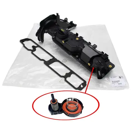 ORIGINAL PSA Ventildeckel + Dichtung Berlingo C3 C4 C5 207 308 508 1.4/1.6D 0248.S0