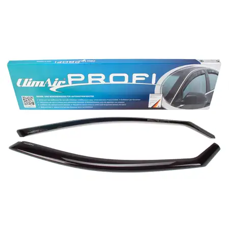 CLIMAIR Windabweiser Regenabweiser f&uuml;r VW Passat 3G B8 mit ABE schwarz (1 Paar)