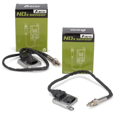 2x AMPRO NOx-Sensor f&uuml;r MERCEDES-BENZ E-Klasse W212 S212 E200/220/250CDI OM651