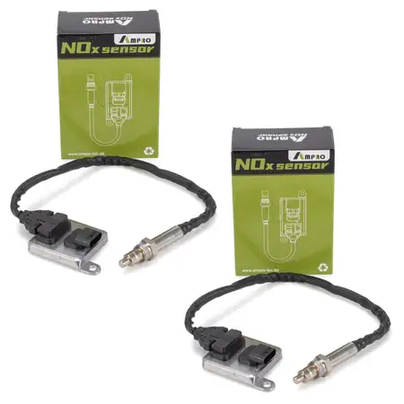 2x AMPRO NOx-Sensor f&uuml;r MERCEDES W212 X204 W222 Sprinter B906 V-Klasse W447 0009054310