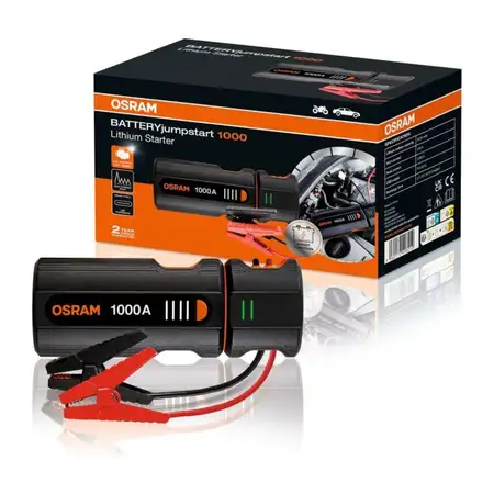 OSRAM OJS020 BATTERYjumpstart 1000 Lithium Starter Batteriestarter max. 1000A