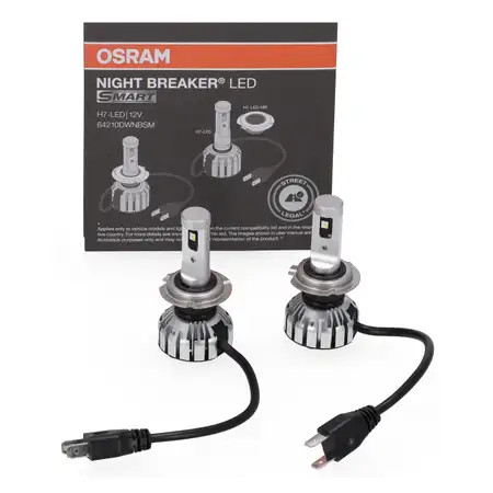 OSRAM 64210DWNBSM H7 NIGHT BREAKER LED SMART Gl&uuml;hlampe 12V 16W 6000K PX26d