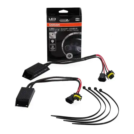OSRAM LEDSC05 LEDriving SMART CANBUS Adapter f&uuml;r H1 H4 H8 H9 auf LED Umr&uuml;stung (2 St&uuml;ck)