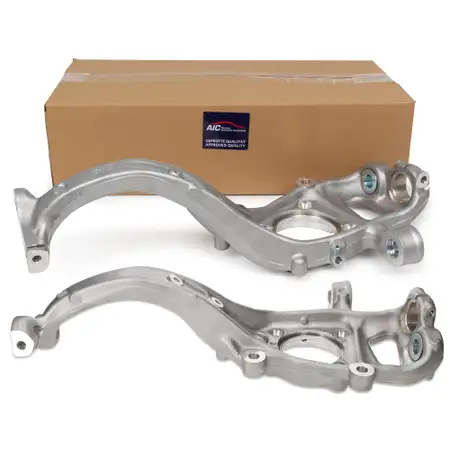 2x AIC Achsschenkel Radaufh&auml;ngung 102MM f&uuml;r AUDI A4 S4 RS4 B9 A5 S5 RS F5 vorne