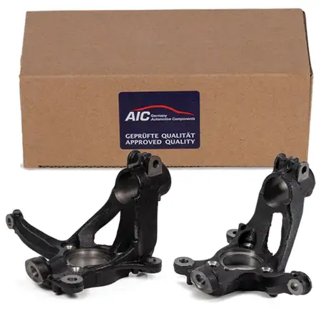 2x AIC Achsschenkel 80MM f&uuml;r VW Golf 7 AUDI A3 8V 8Y SEAT Leon 5F KL SKODA Octavia 3 vorne