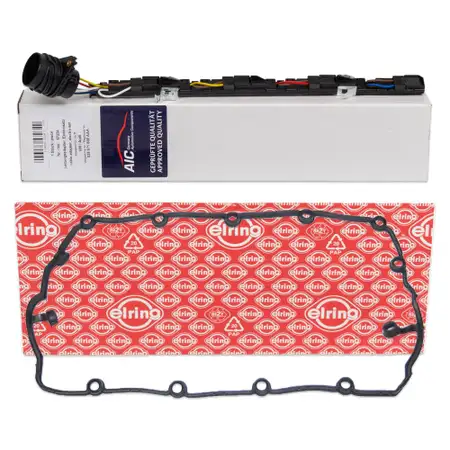 AIC Adapter Leitungssatz Pumpe-D&uuml;se + ELRING Ventildeckeldichtung f&uuml;r VW T5 1.9 TDI