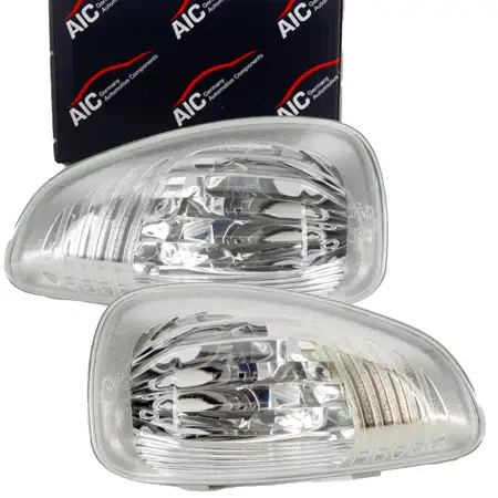2x AIC Blinkleuchte Blinker Au&szlig;enspiegel f&uuml;r RENAULT Master 2 3 OPEL Movano B NISSAN NV400