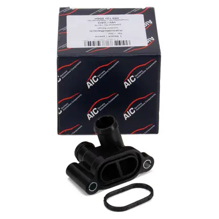 AIC Wasserflansch K&uuml;hlmittelflansch AUDI A4 B8 A6 C7 A5 8T Q5 8RB Q7 3.0 TDI 059121506H