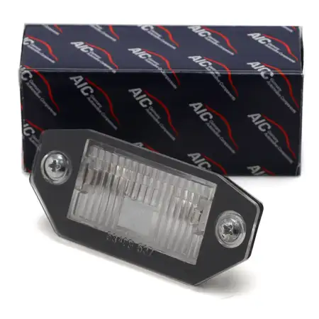 AIC Kennzeichenleuchte + Gl&uuml;hlampe f&uuml;r FORD Mondeo 3 B5Y B4Y BWY bis BJ. 03.2007 1341810