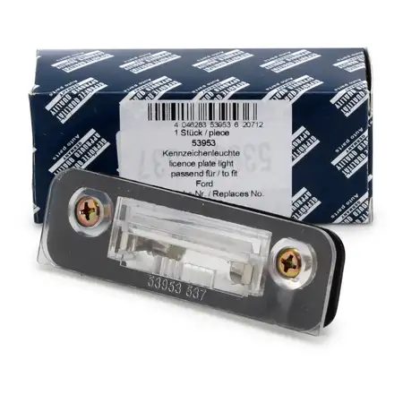 AIC Kennzeichenleuchte + W5W Gl&uuml;hlampe f&uuml;r FORD Mondeo 2 MK2 Fiesta 5 MK5 Fusion 1332916