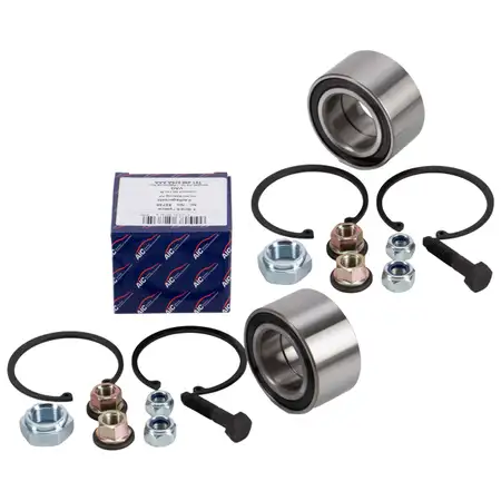 2x AIC 52735 Radlagersatz f&uuml;r VW Golf 2 3 4 Passat B3/B4 Jetta 2 Vento SEAT 1 2 vorne
