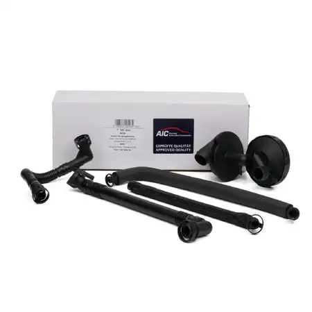 AIC Crankcase Ventilation Repair Kit (Valve + Hoses) for BMW 3 Series E46 M52/54