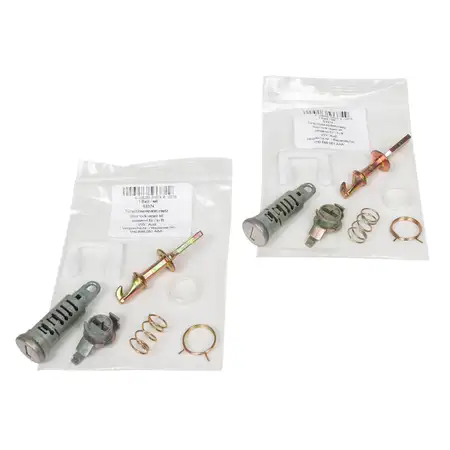 2x AIC Schlie&szlig;zylinder T&uuml;rschloss f&uuml;r VW Golf 3 Polo SEAT Ibiza 2 SYSTEM A vorne 1H0898081