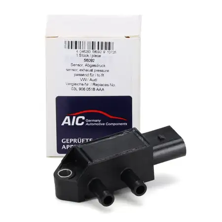 AIC Abgasdrucksensor f&uuml;r AUDI A3 A4 B8 A6 VW GOLF 6 7 PASSAT Caddy 4 SEAT Leon 1.6/2.0 TDI