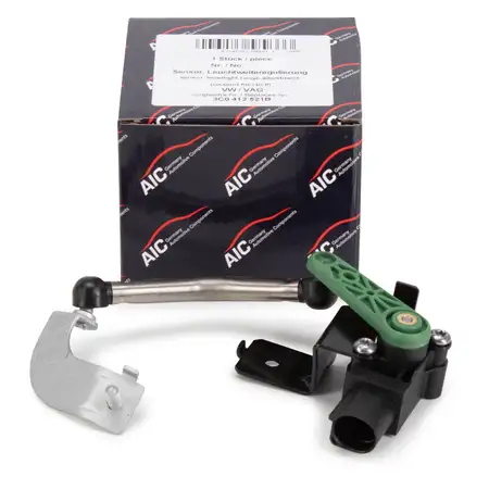 AIC Sensor Leuchtweitenregulierung f&uuml;r AUDI Q3 8U VW Golf 6 Sharan vorne links 3C0412521B