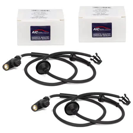 2x AIC 51505 ABS Sensor Raddrehzahl f&uuml;r VW Polo 3 6N SEAT Ibiza 2 6K hinten 6N0927807A