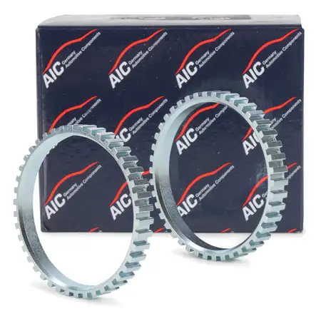 2x AIC 53353 ABS Sensorring f&uuml;r SMART ForTwo 450 451 Roadster 452 hinten 000324V010