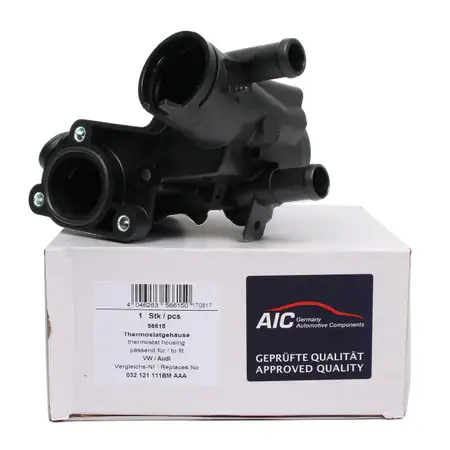 AIC Thermostatgeh&auml;use + Sensor f&uuml;r AUDI SEAT SKODA Fabia Octavia VW Golf 5 6 Polo