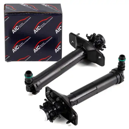 2x AIC Waschwasserd&uuml;se Scheibenwaschd&uuml;se D&uuml;se f&uuml;r AUDI A6 S6 C7 bis 01.2015 links + rechts