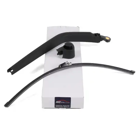 AIC Heckwischerarm + Kappe + Heckwischer f&uuml;r VW Transporter T5 T6 hinten links