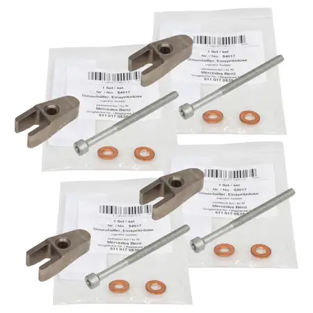 4x AIC D&uuml;senhalter f&uuml;r MERCEDES W169 W245 W202 W203 W210 W211 Sprinter OM611 OM640 OM646