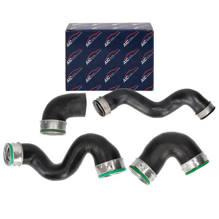 4x AIC K&uuml;hlerschlauch f&uuml;r VW Passat B5.5 SKODA Superb 1 1.9 TDI 130 PS