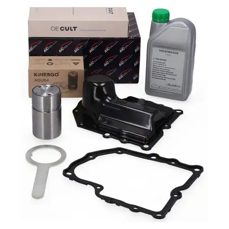 AIC Reparatursatz 0AM DQ200 7-Gang DSG Mechatronik + 1L ORIGINAL Hydraulik&ouml;l f&uuml;r VAG