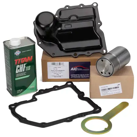 AIC Reparatursatz Mechatronik + 1L FUCHS TITAN Hydraulik&ouml;l f&uuml;r VAG 0AM DQ200 7-Gang