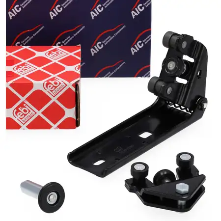 3x AIC/febi Rollenf&uuml;hrung Schiebet&uuml;r f&uuml;r OPEL Vivaro A RENAULT Trafic 2 rechts