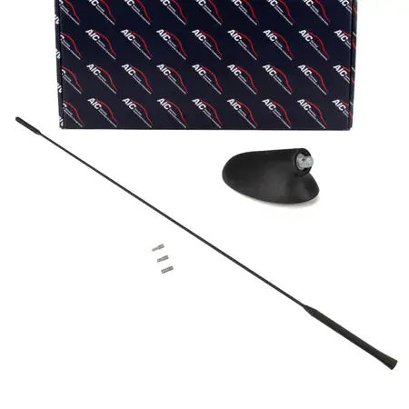 AIC Stabantenne 550MM + M6 Fu&szlig; f&uuml;r FORD Fiesta 3-6 Focus 1 2 Furion Kuga 1 Mondeo 2-4