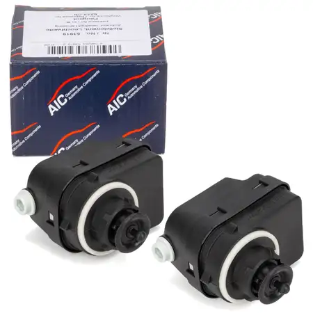 2x AIC 53919 Stellelement Leuchtweitenregulierung CITROEN FIAT LANCIA PEUGEOT TOYOTA