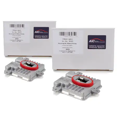 2x AIC XENON Scheinwerfer Vorschaltger&auml;t f&uuml;r BMW F20/21 E90-93 F10/11 MINI OPEL Astra J