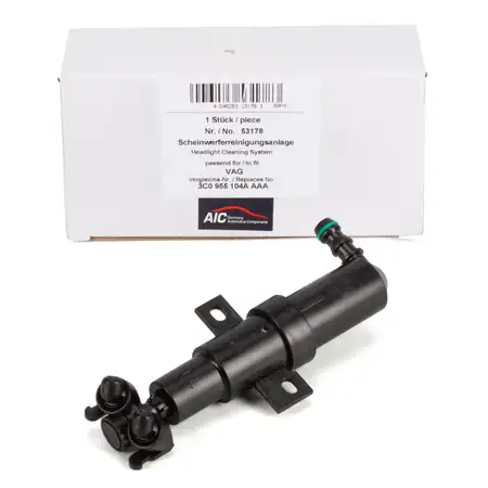 AIC Waschwasserd&uuml;se Scheinwerferwaschanlage f&uuml;r VW Passat B6/CC/Variant rechts 3C0955104A