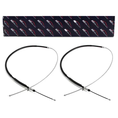 2x AIC Handbremsseil Bremsseil f&uuml;r BMW 3er F30 F31 F34 4er F32 F33 F36 hinten 34406792268