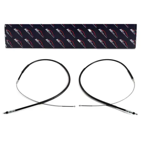 2x AIC Handbremsseil Bremsseil Feststellbremse f&uuml;r BMW 5er E60 + E61 Touring hinten