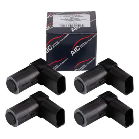 4x AIC 55164 Einparksensor Parksensor f&uuml;r SKODA 1 3U4 vone o. hinten au&szlig;en 3U0919275B
