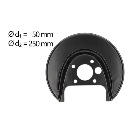 AIC Abdeckblech f&uuml;r AUDI A3 8L SKODA Octavia 1 VW Golf 4 SEAT hinten rechts 1J0615612D