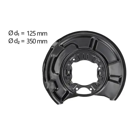 AIC Abdeckblech Ankerblech f&uuml;r MERCEDES-BENZ W211 S211 C219 R230 hinten rechts 2304201444