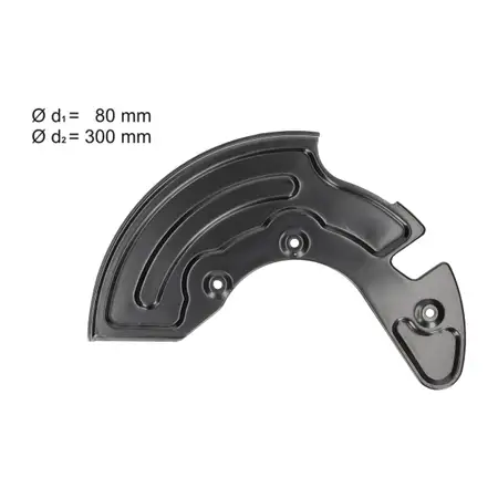 AIC Abdeckblech Ankerblech f&uuml;r VW PASSAT B5 B5.5 AUDI A4 B5 A6 C5 vorne links 8D0615311E