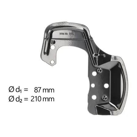 AIC Abdeckblech Ankerblech f&uuml;r OPEL Astra F Corsa A B Vectra C vorne rechts 5430580