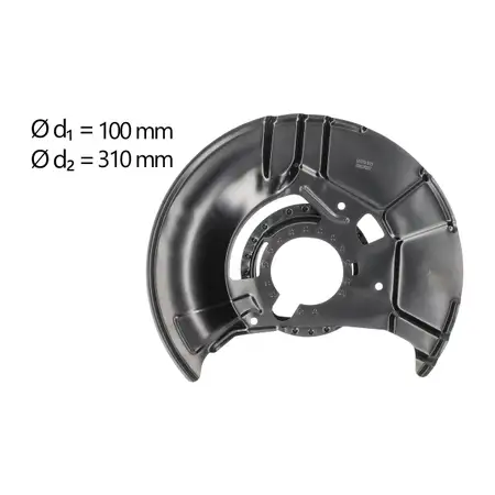 AIC Abdeckblech Ankerblech Bremsscheibe f&uuml;r BMW 3er E36 Z3 vorne links 34111158985