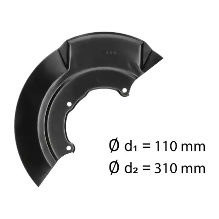 AIC Abdeckblech f&uuml;r VW Multivan California Transporter T4 vorne links 7D0407343B