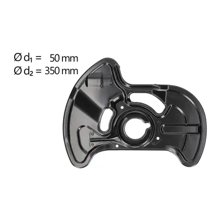 AIC Abdeckblech Ankerblech f&uuml;r MERCEDES W204 S04 C204 A207 R172 vorne links 2044202544